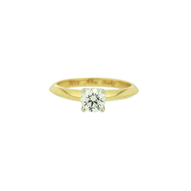 Classic Engagement Ring - Gold